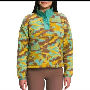 North Face Cragmont 1/4 Zip Sherpa Teddy Pullover
